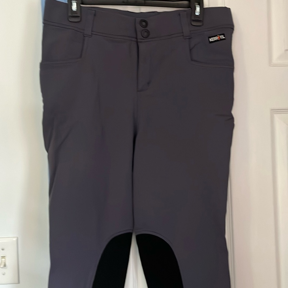 Women’s winter Kerrits riding pants- slate blue